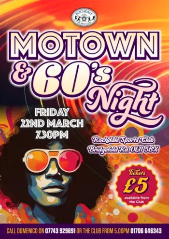 Motown & 60's Night