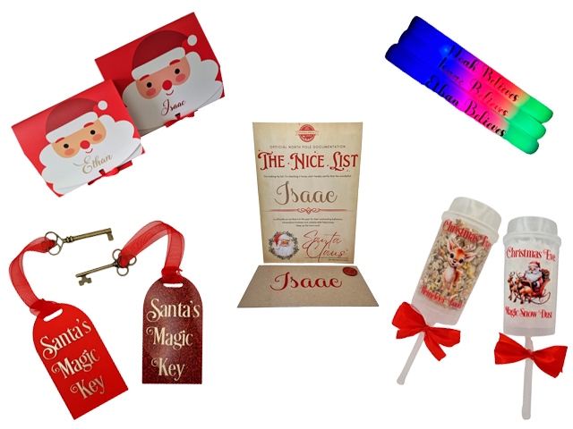 A range of personalised products from Sassy Cub