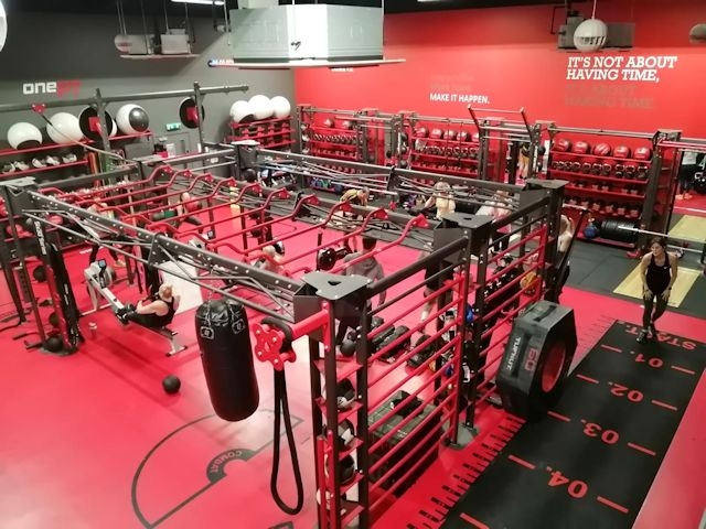 Inside the onePT gym