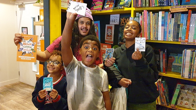 A day of comic-making to show how the power of imagination and art can transform our future, with Emma Reynolds, author-illustrator of ‘Drawn to Change the World: 16 Youth Climate Activists, 16 Artists’