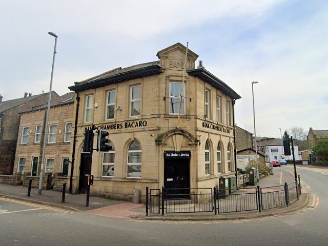 Bank Chambers on Shaw Road, Newhey