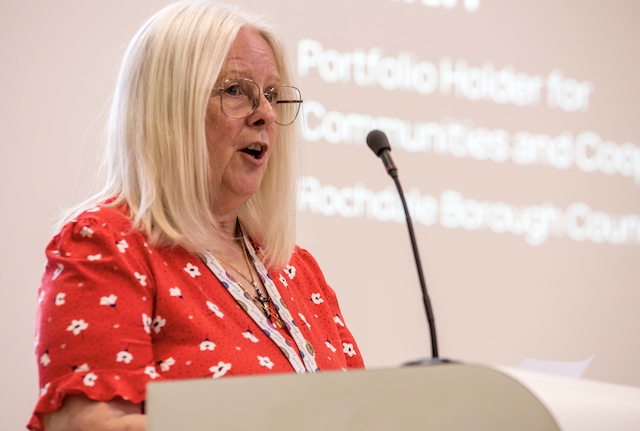 The launch party took place in Rochdale Town Hall on Tuesday (24 September)