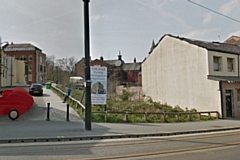 The site of the former Ivesons store on Drake Street